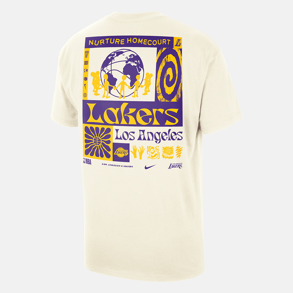 Nike NBA Courtside Los Angeles Lakers Ανδρικό Μπασκετικό T-shirt