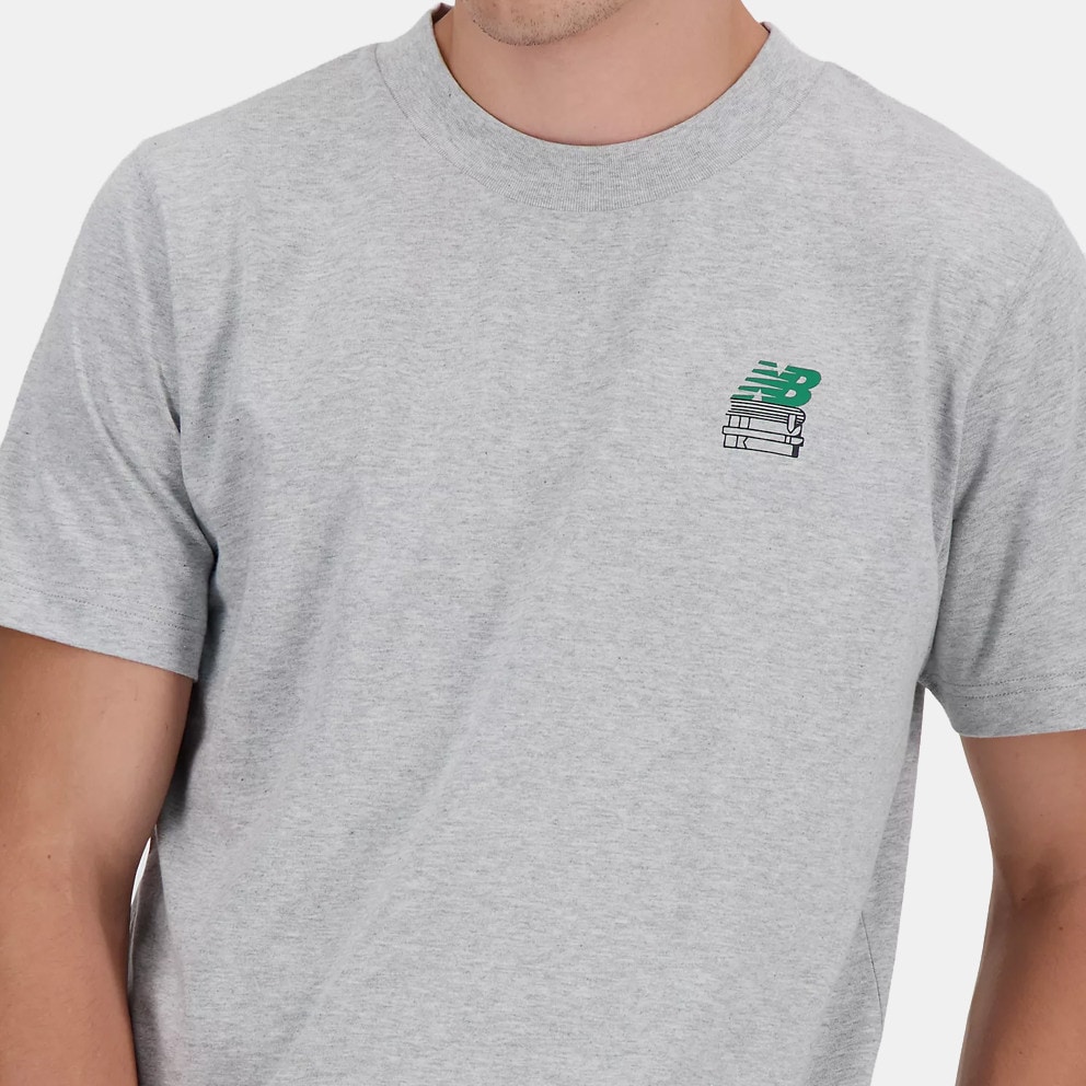 New Balance Μπλουζα  New Balance Bookshelf Tee