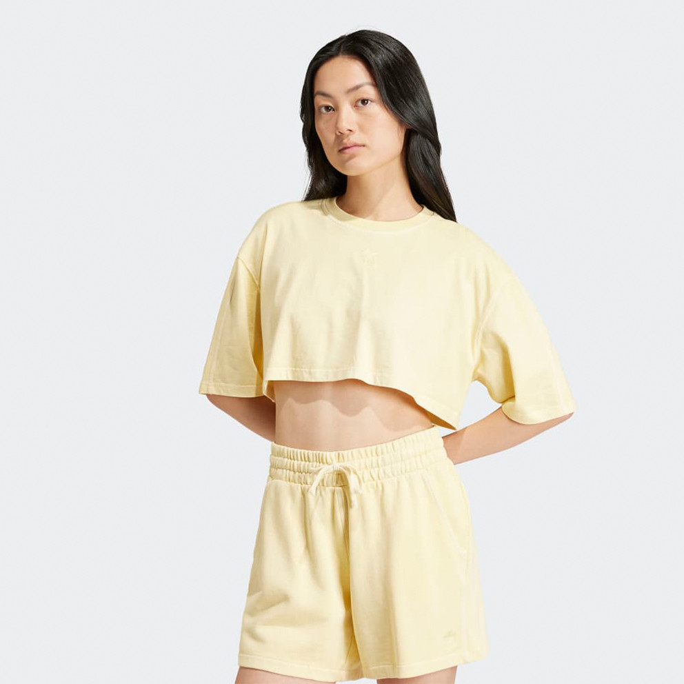 adidas Originals adidas Ess+ Γυναικείο Cropped T-shirt (9000169884_61303)