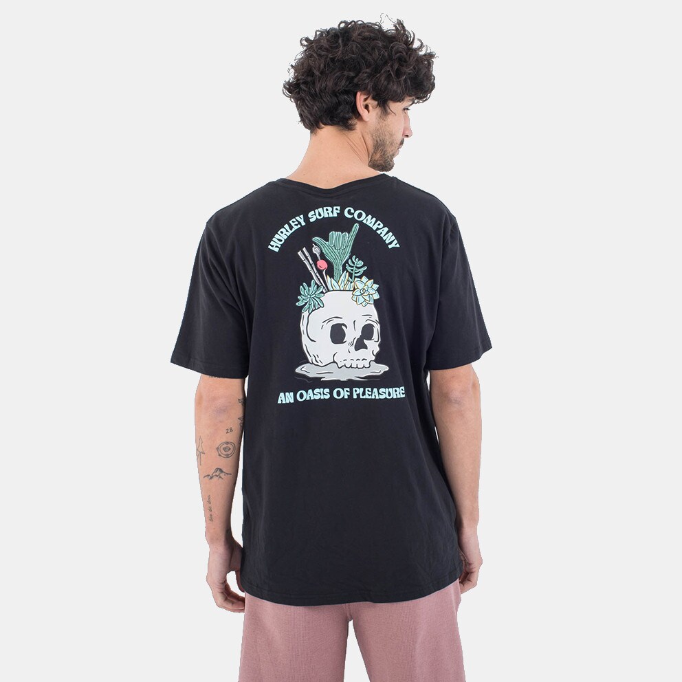 Hurley Evd Oasis Of Pleasure Ss Μπλουζα Ανδρικο