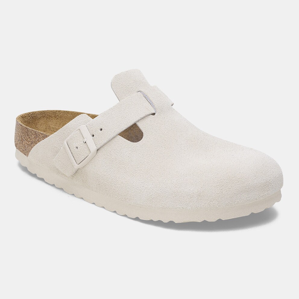 Birkenstock Leather Boston Leve Antique White 35 -