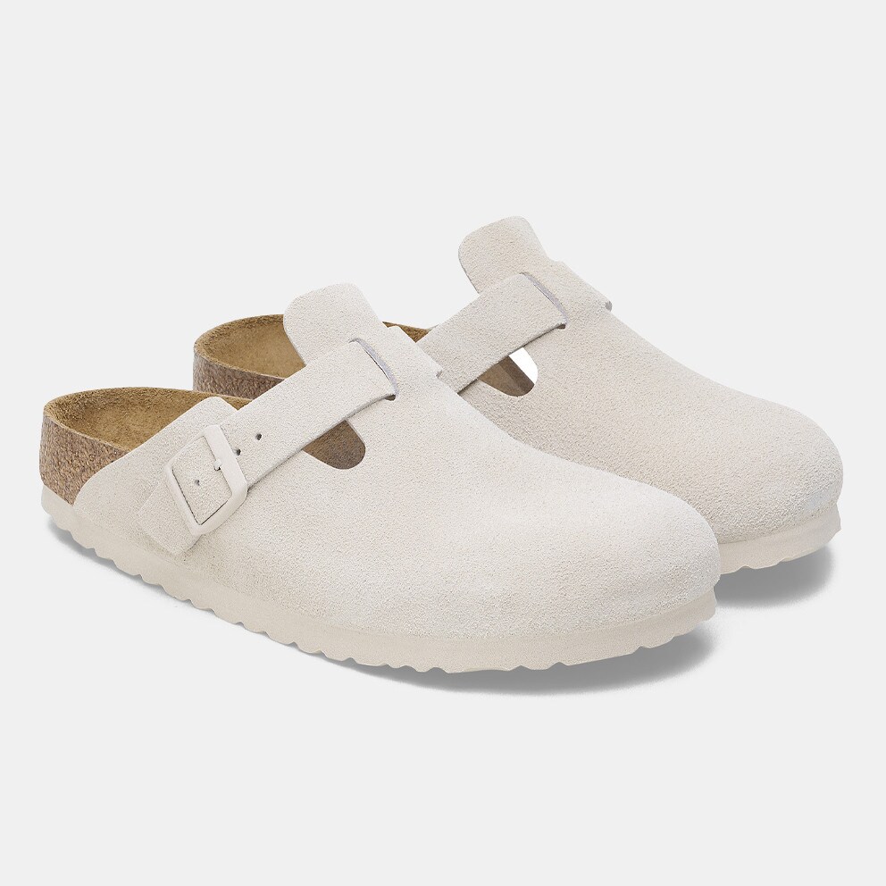 Birkenstock Leather Boston Leve Antique White 35 -