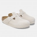 Birkenstock Leather Boston Leve Antique White 35 -