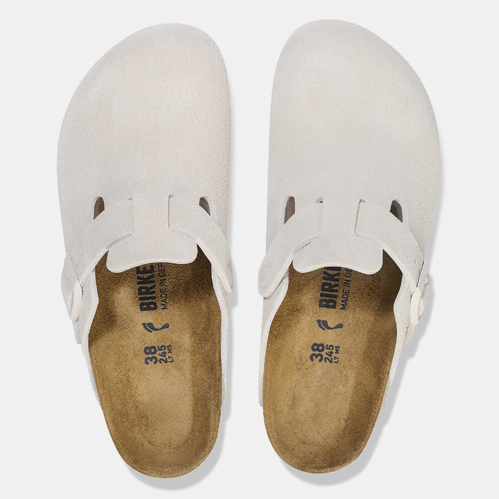 Birkenstock Leather Boston Leve Antique White 35 -