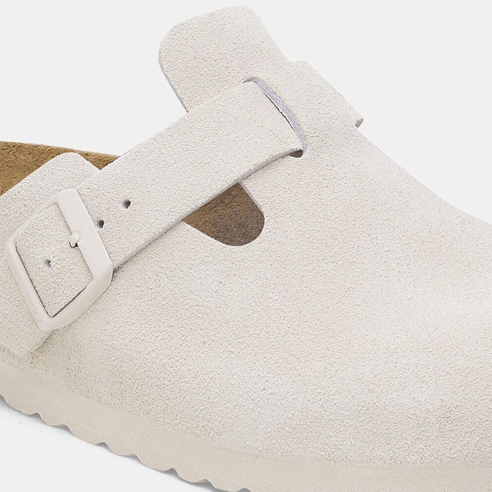Birkenstock Leather Boston Leve Antique White 35 -