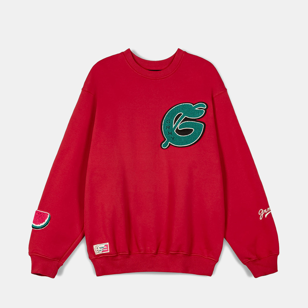 Grimey Nablus Vintage Crewneck Dark Red