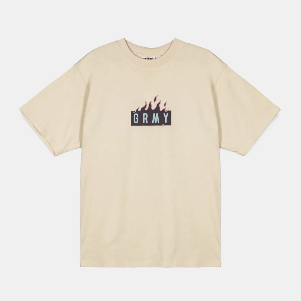 Grimey Melted Stone Oversized Men's T-shirt