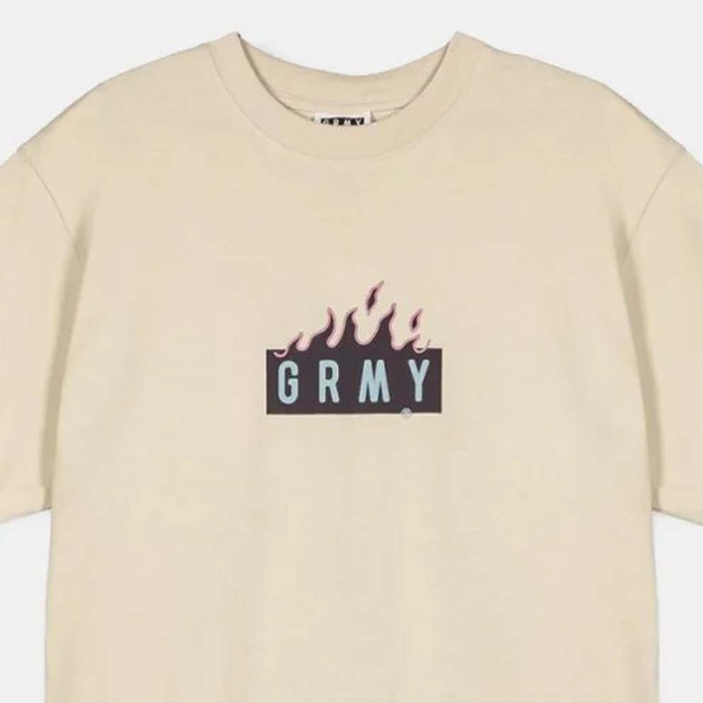 Grimey Melted Stone Oversized Men's T-shirt