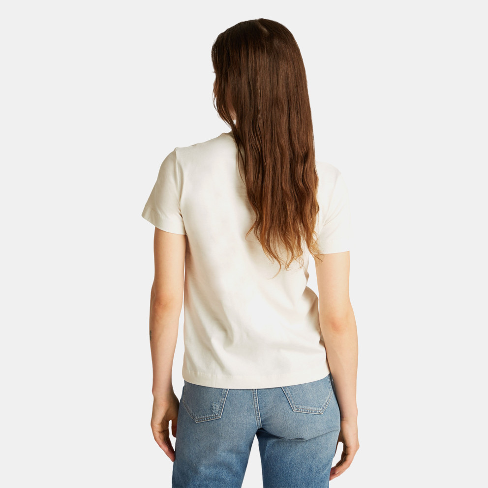 Calvin Klein Satin Applique Γυναικείο T-shirt