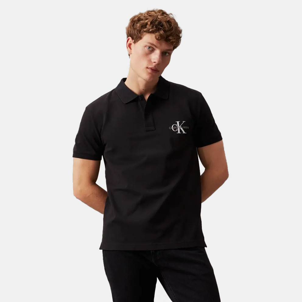 Calvin Klein Calvin Klein Monologo Ανδρικό Πόλο T-shirt (9000198014_68372)