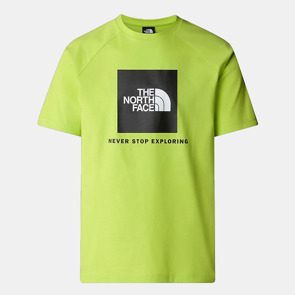 The North Face M S/S Raglan Redbox Tee Fizz Lime