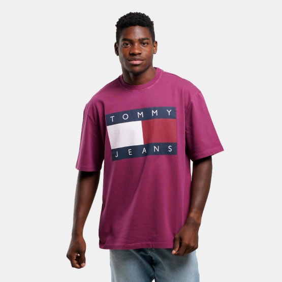 Burgundy tommy hilfiger t shirt shop