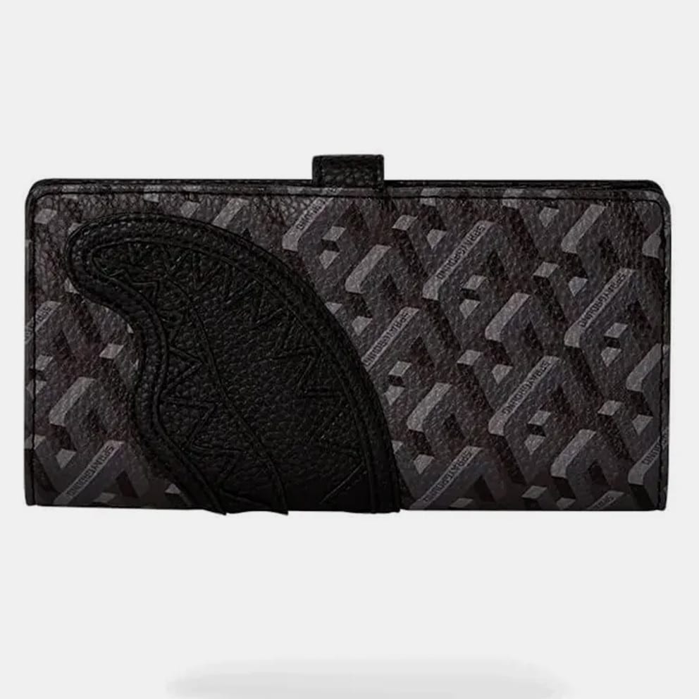 Sprayground Sg3D Blackout Long Single Fold Wallet