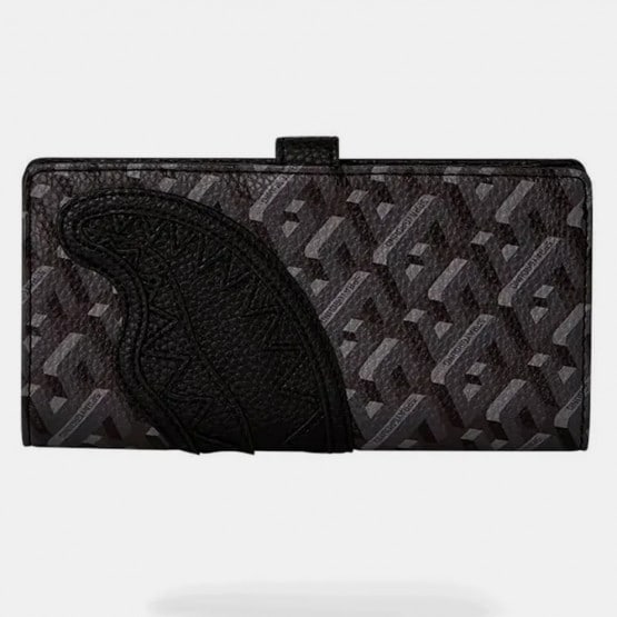 Sprayground Sg3D Blackout Long Single Fold Wallet