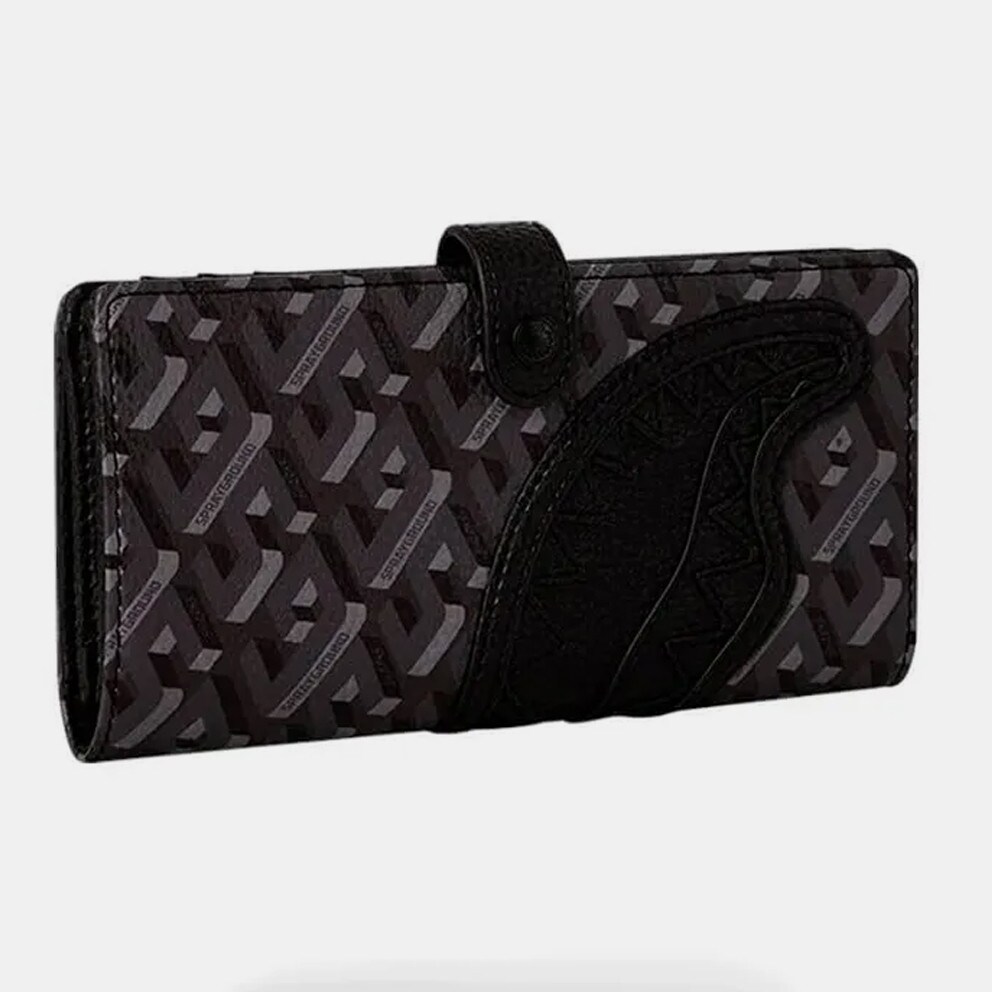 Sprayground Sg3D Blackout Long Single Fold Wallet