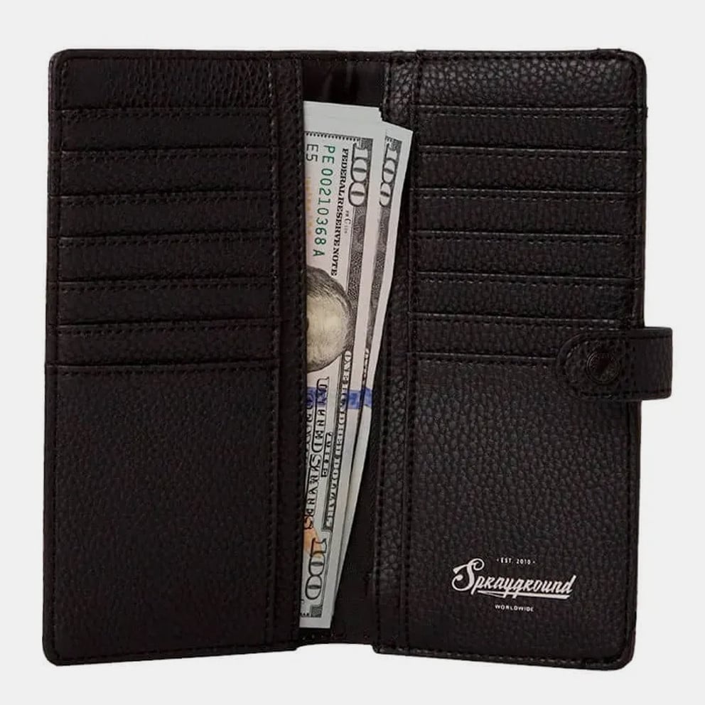 Sprayground Sg3D Blackout Long Single Fold Wallet