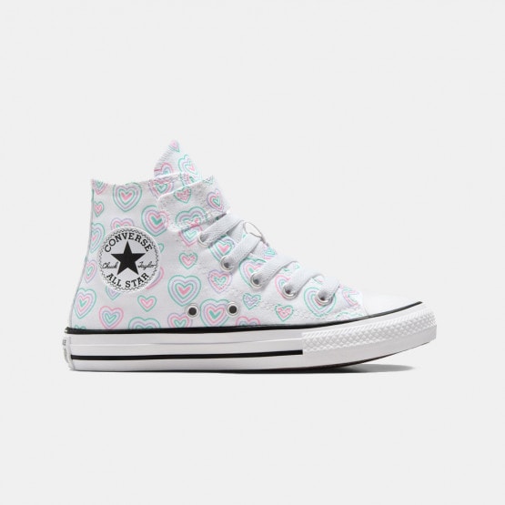 Converse Chuck Taylor All Star Hearts Easy-On Παιδικά Μποτάκια