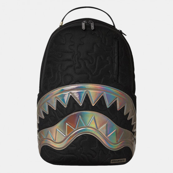 Sprayground Black Quilted Irridescent Unisex Backpack 20L