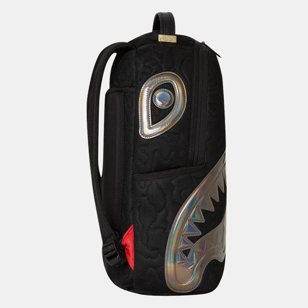 Sprayground Black Quilted Irridescent Unisex Backpack 20L