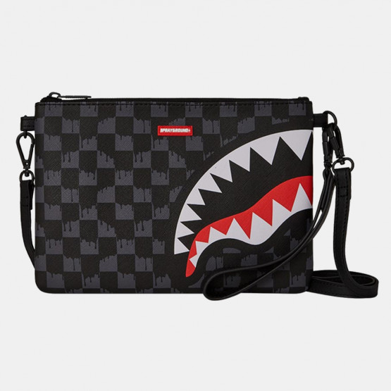 Sprayground Drip Check Crossover Clutch