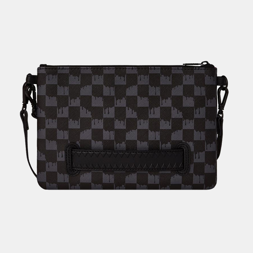 Sprayground Drip Check Crossover Clutch