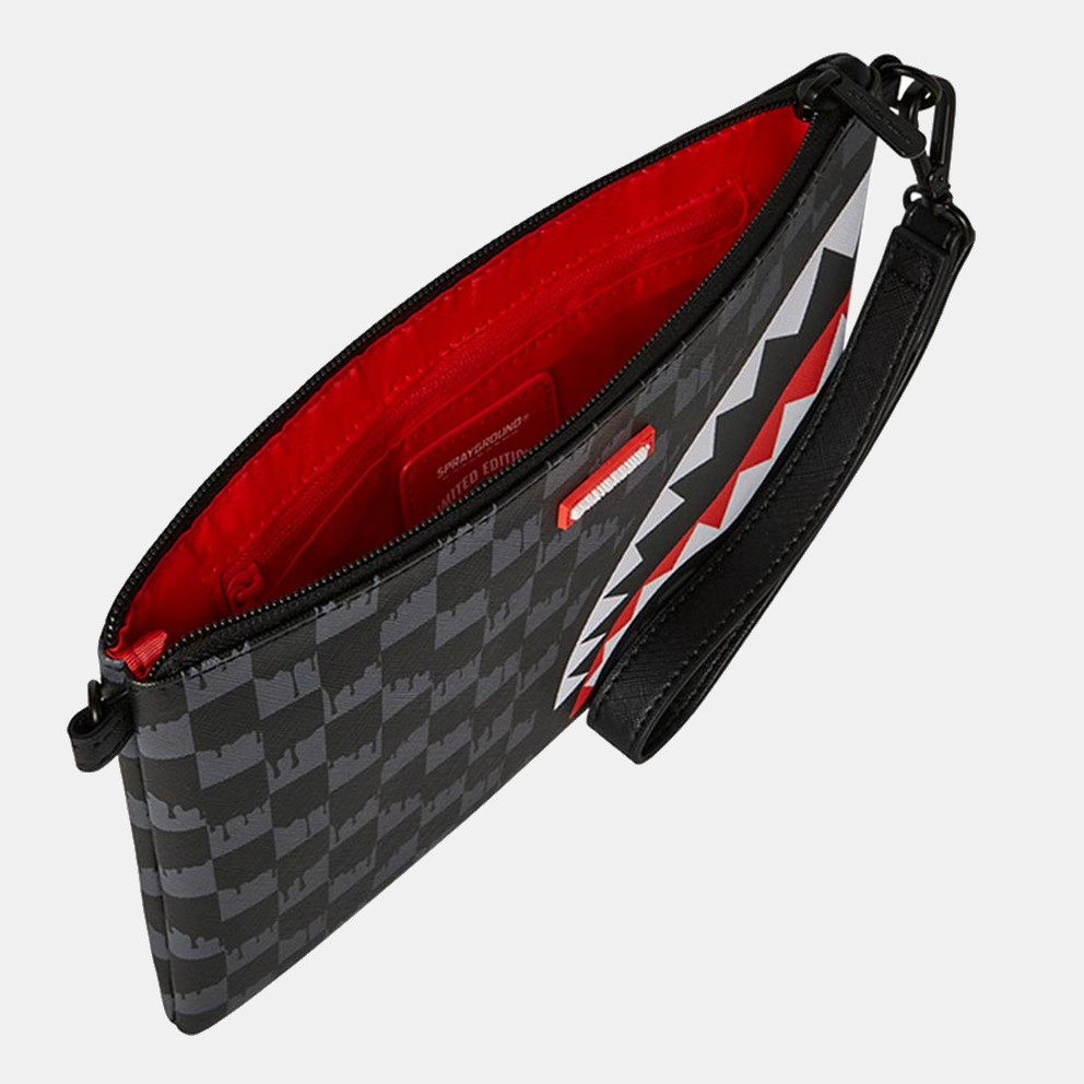 Sprayground Drip Check Crossover Clutch