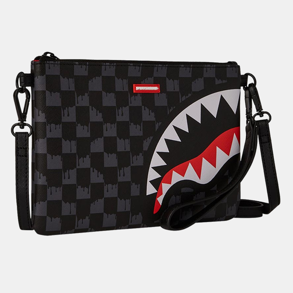 Sprayground Drip Check Crossover Clutch
