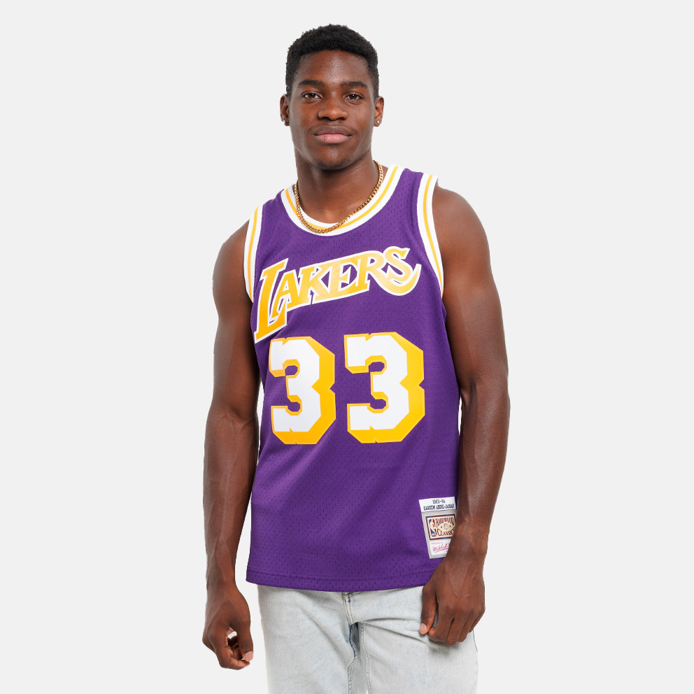 Mitchell & Ness Mitchell & Ness Kareem Abdul-Jabbar Purple Los Angeles Lakers 1983/84 Hardwood Classics Μπασκετική Φανέλα (9000202191_3149)
