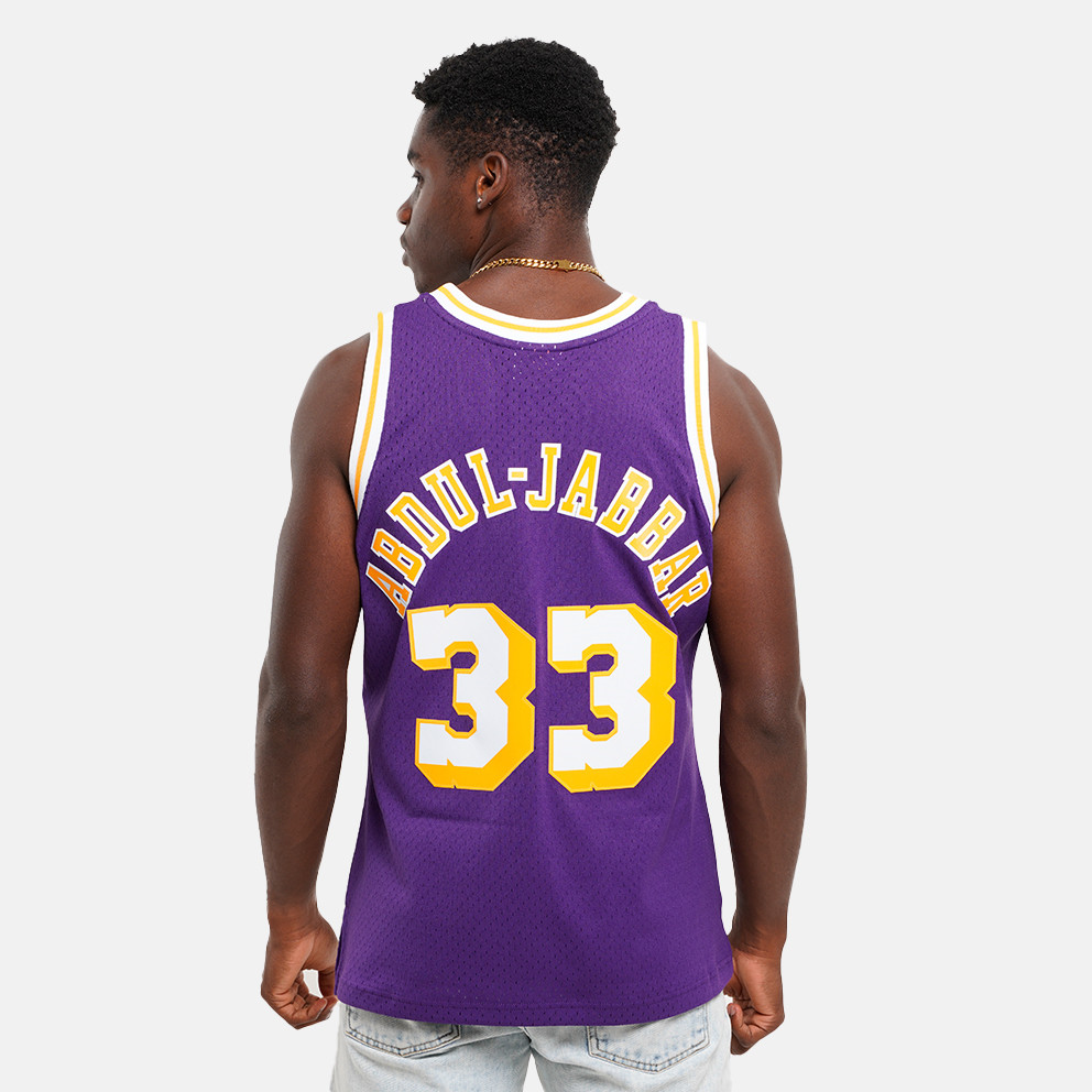 Mitchell & Ness Kareem Abdul-Jabbar Purple Los Angeles Lakers 1983/84 Hardwood Classics Μπασκετική Φανέλα (9000202191_3149) φωτογραφία