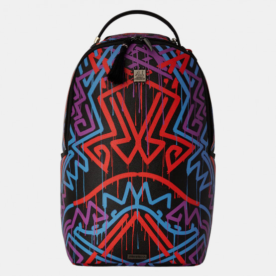 Sprayground Ai Tribal Pattern Unisex Backpack 20L