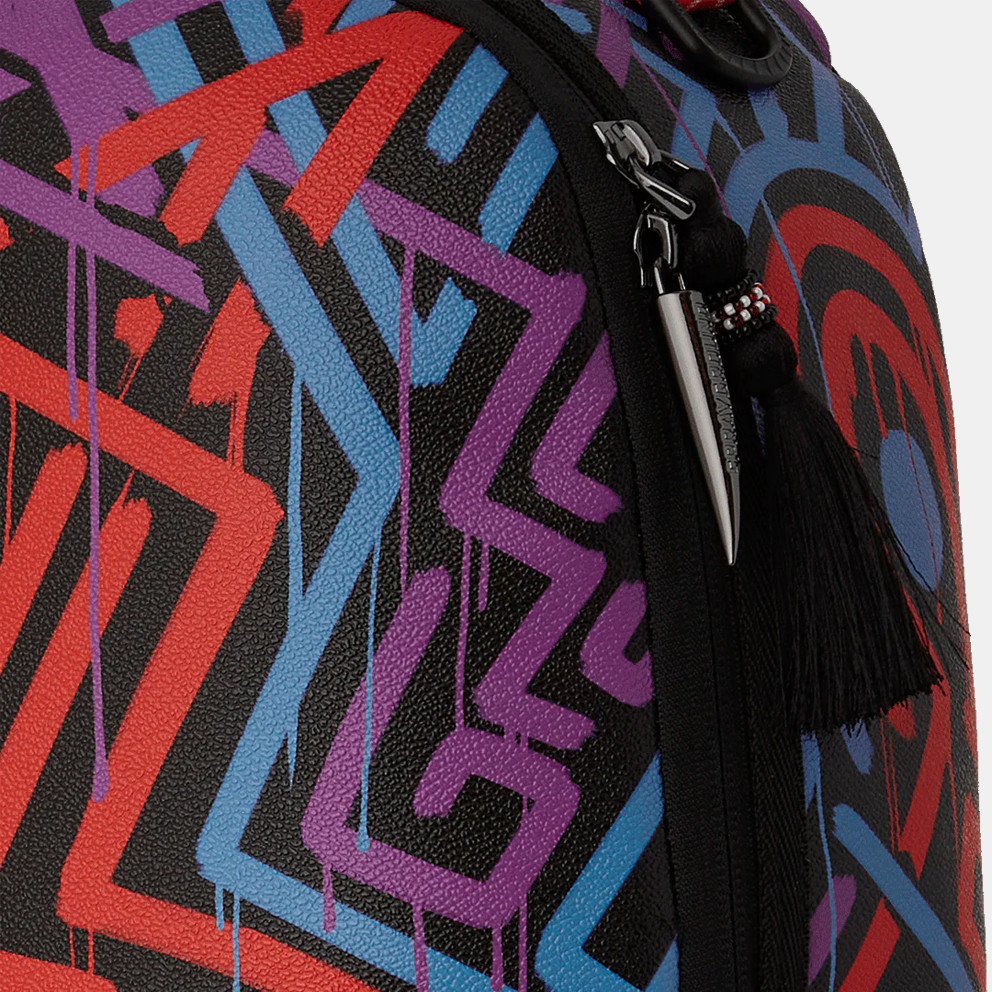 Sprayground Ai Tribal Pattern Unisex Backpack 20L