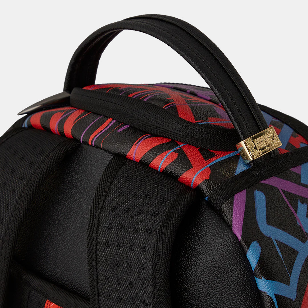 Sprayground Ai Tribal Pattern Unisex Backpack 20L