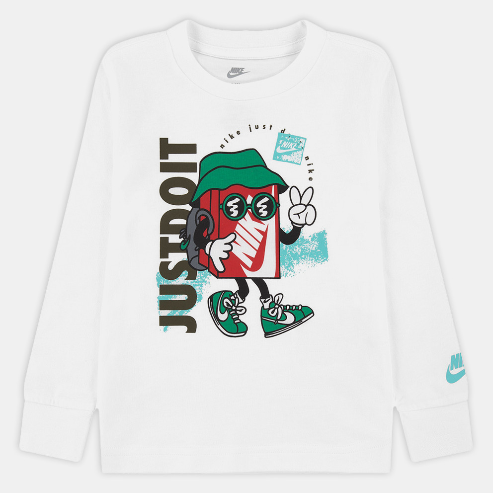 Nike Nike Boxy Pea Tee Παιδική Μακρυμάνικη Μπλούζα (9000186435_1539)
