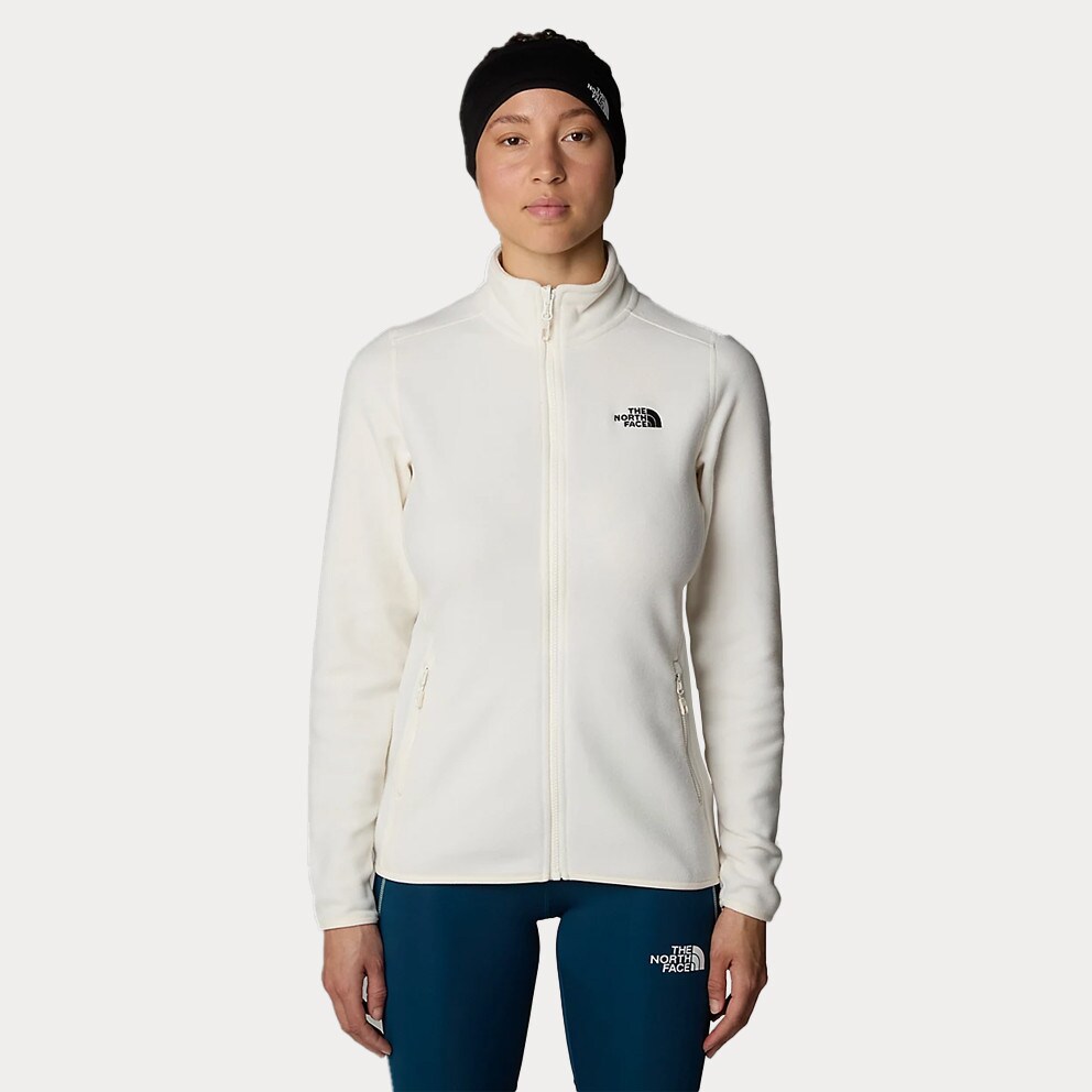 The North Face W 100 Glacier Fz - Eu Glac Whit