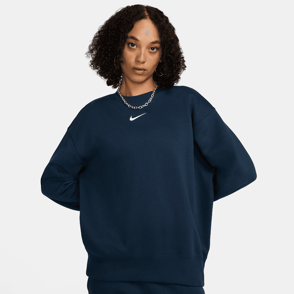 Nike Nike Steertwear Phoenix Flee OS Crew Γυναικεία Μακρυμάνικη Μπλούζα (9000190316_53818) 2025