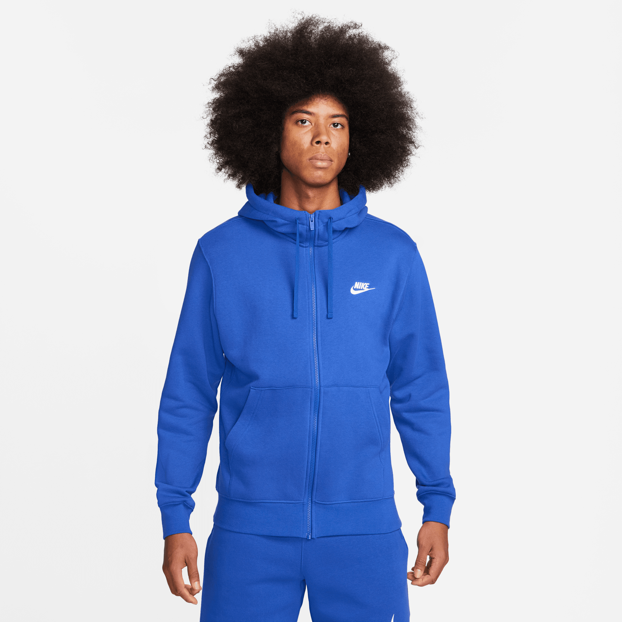 Nike Nike M Nsw Club Hoodie Fz Bb (9000190776_25448)