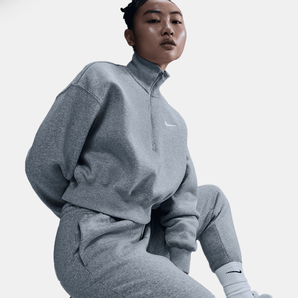 Nike Nike Steertwear Phoenix Flee Quarter Zip Crop Γυναικείο Φούτερ (9000190750_13858) 2025