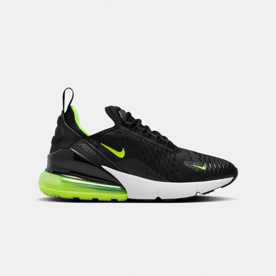 Nike air max 270 gs black volt hot sale