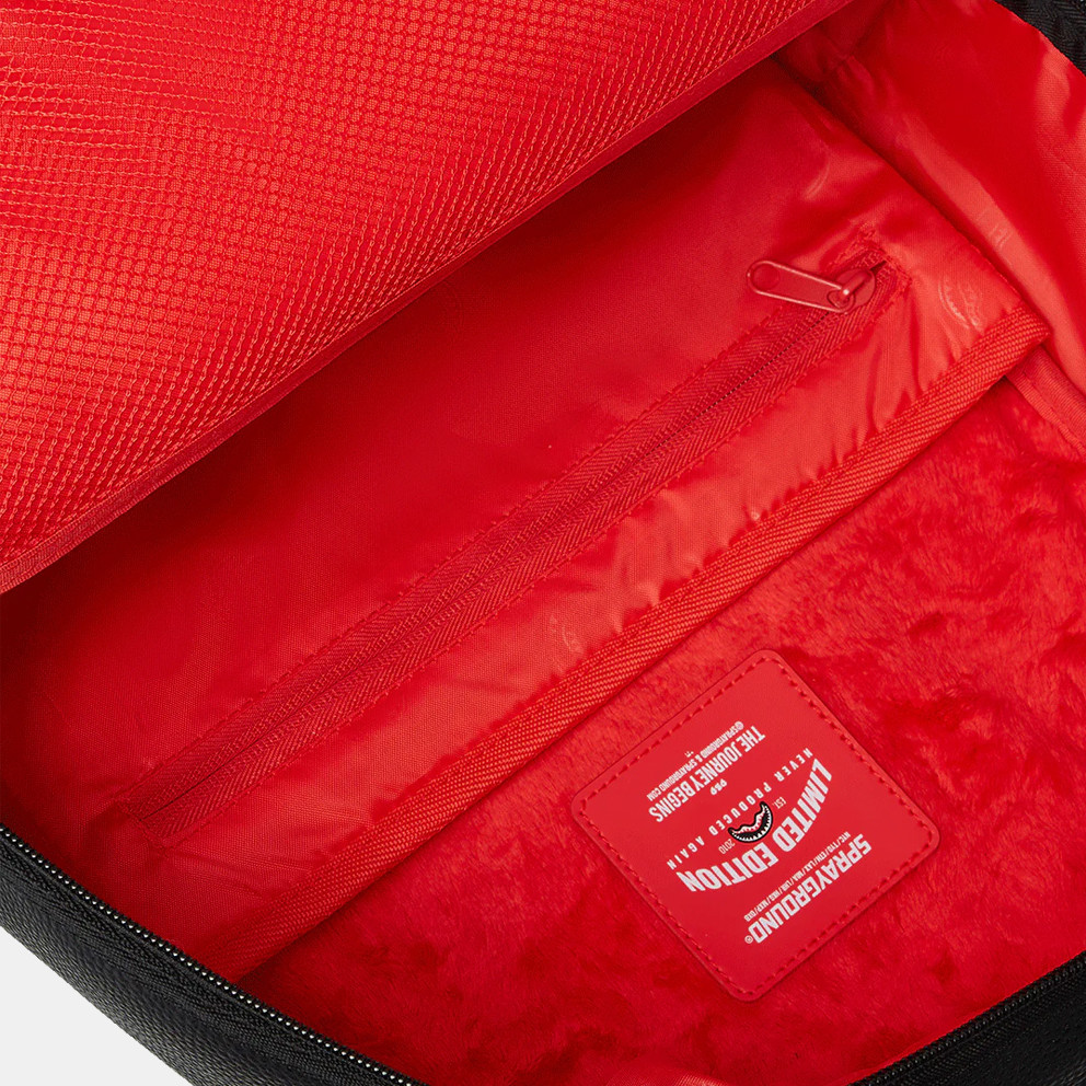 Sprayground Black Core Sg Pull Zips Dlxsv Backpack