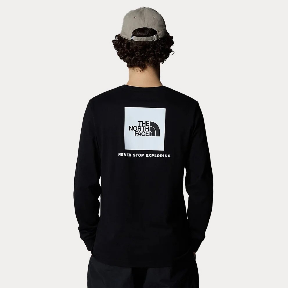 The North Face M L/S Redbox Tee Tnf Black