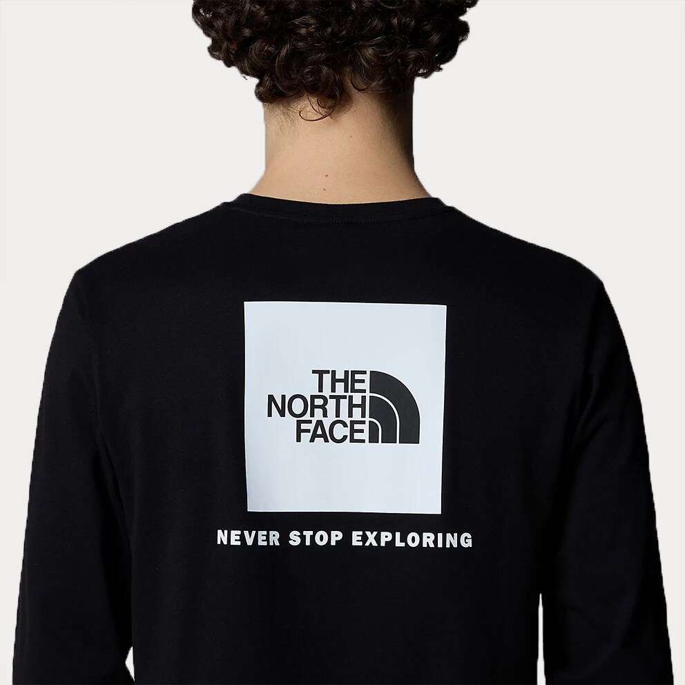 The North Face M L/S Redbox Tee Tnf Black