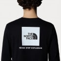 The North Face M L/S Redbox Tee Tnf Black