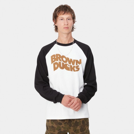 Carhartt WIP L/S Brown Ducks Baseball T-S