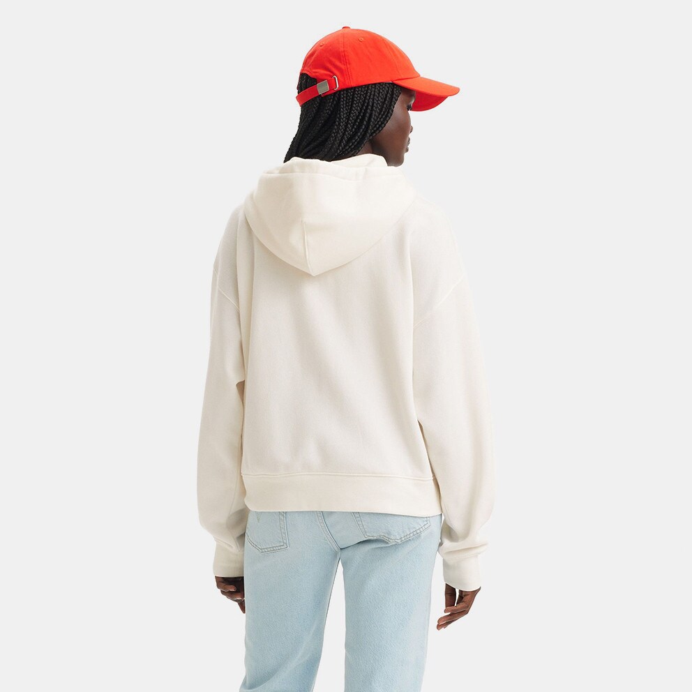 Levi's Everyday Zip Γυναικεία Μπλούζα με Κουκούλα