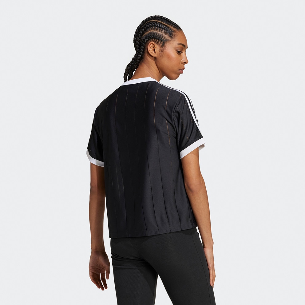 adidas Originals Adicolor 3-Stripes Pinstripe Γυναικείο T-shirt (9000187928_1469) φωτογραφία