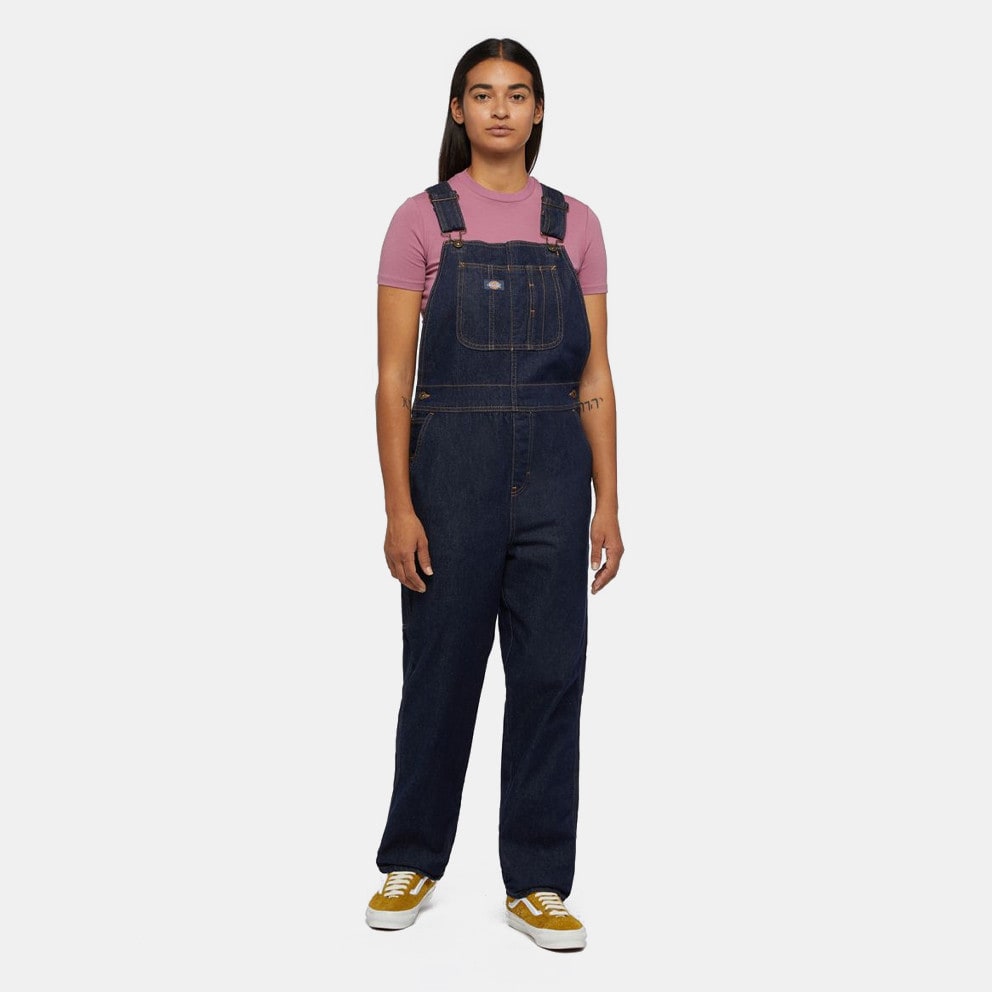 Dickies Classc Dnm Bib W Rinsed