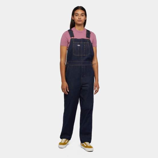 Dickies Classc Dnm Bib W Rinsed