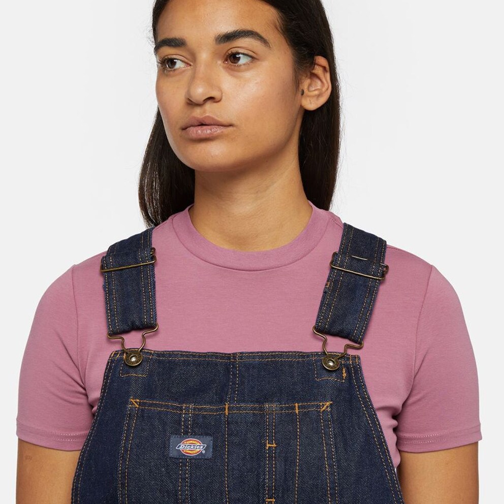 Dickies Classc Dnm Bib W Rinsed