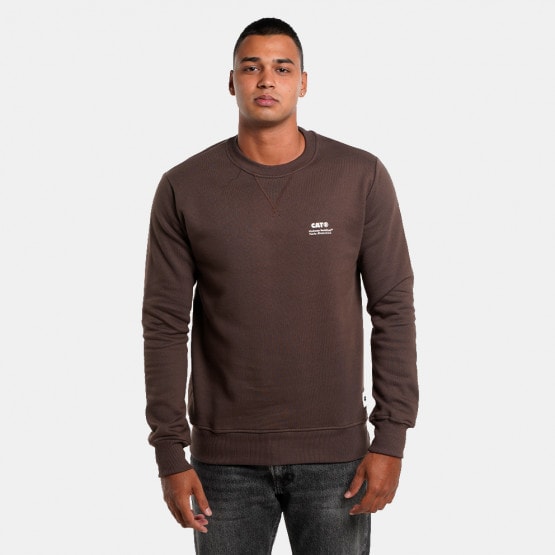 Caterpillar V-Insert Crewneck