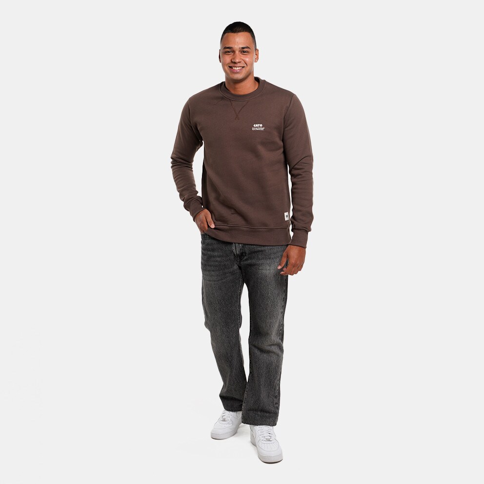 Caterpillar V-Insert Crewneck